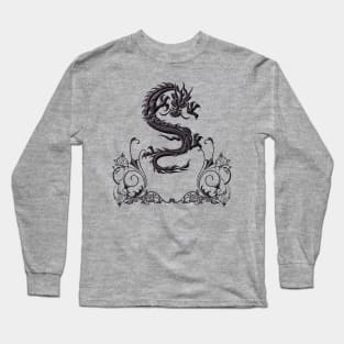 Awesome chinese dragon Long Sleeve T-Shirt